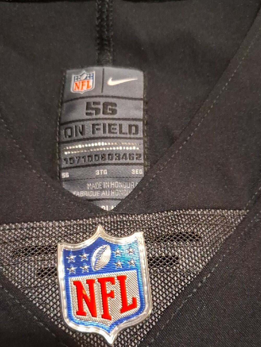 NFL Black Jersey with Teal Trim - Picture 9 of 12